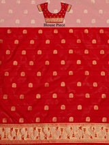 Mimosa Women's Woven Design Kanjivaram Art Silk Saree With Blouse Piece : SA00001246MRFREE
